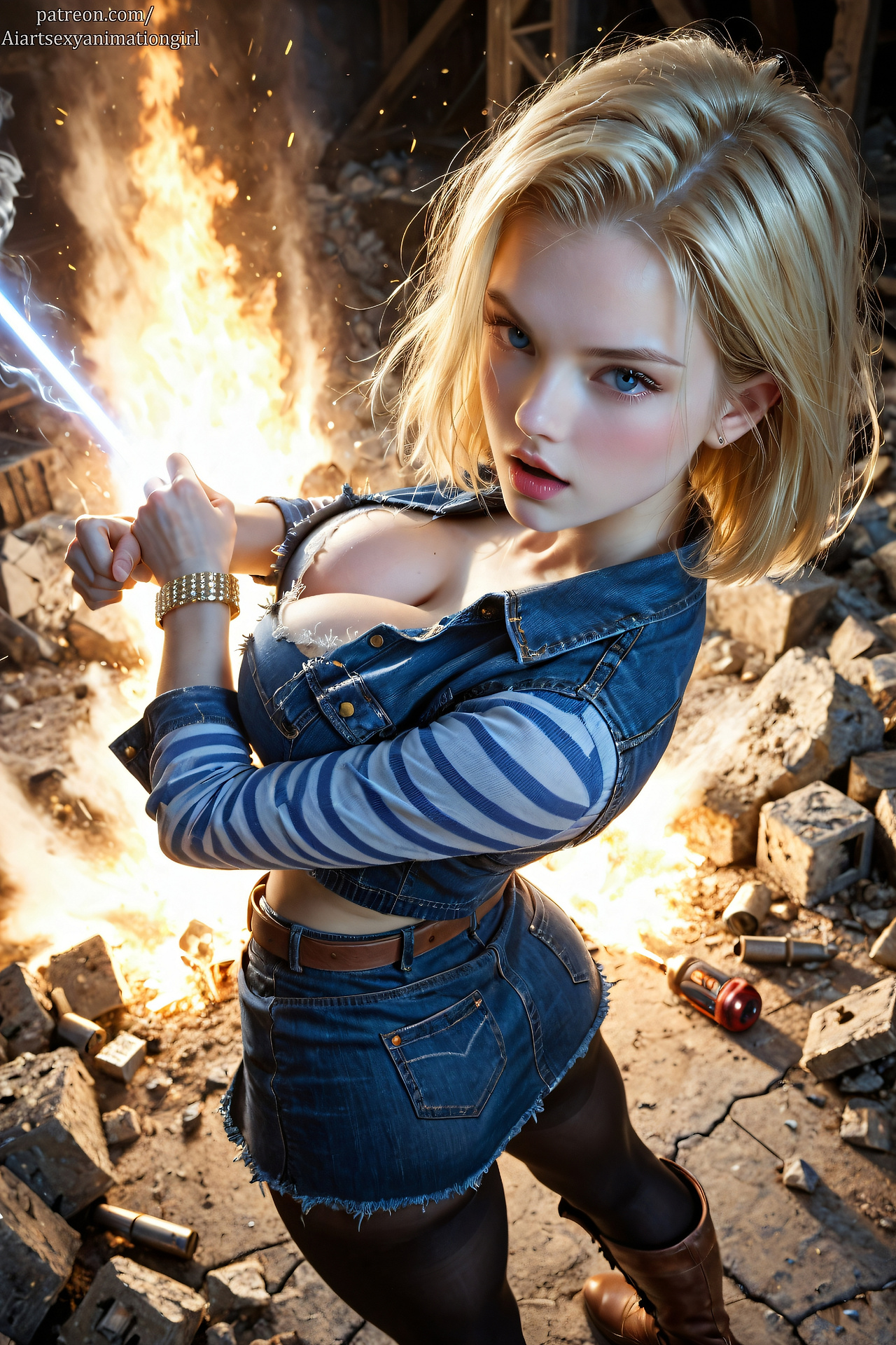 💥 Android 18💛