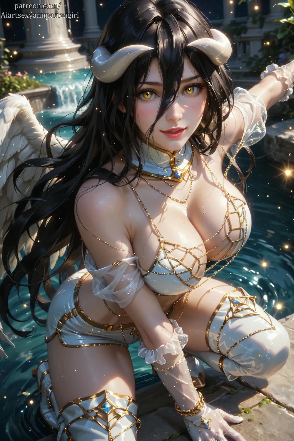 ★Patreon★ 😈Albedo🪽 Halloween Angel