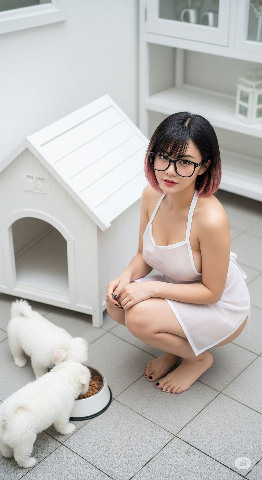 家政婦．庭院