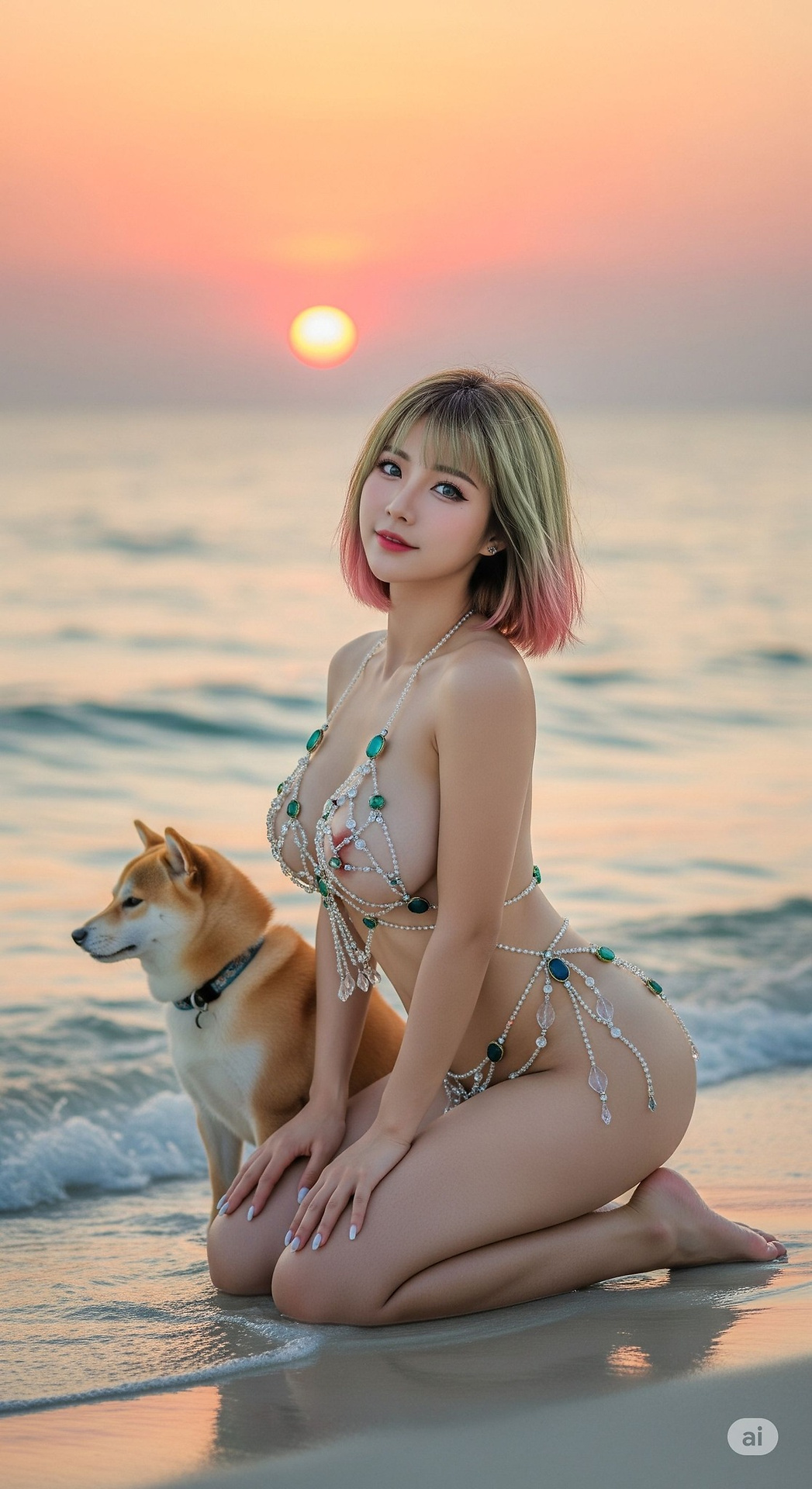 寶石泳裝