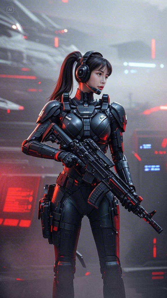黯黑女士兵