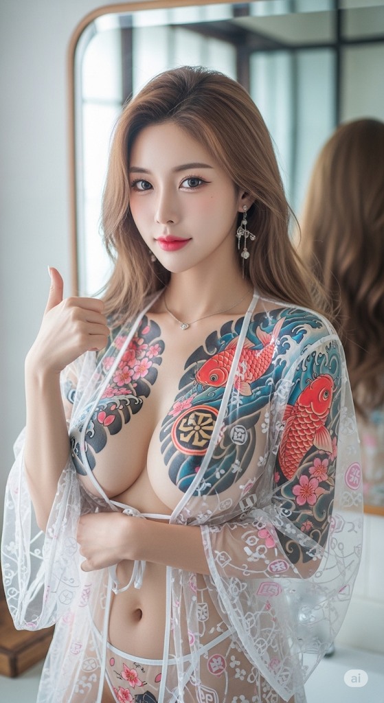 紋身妹子