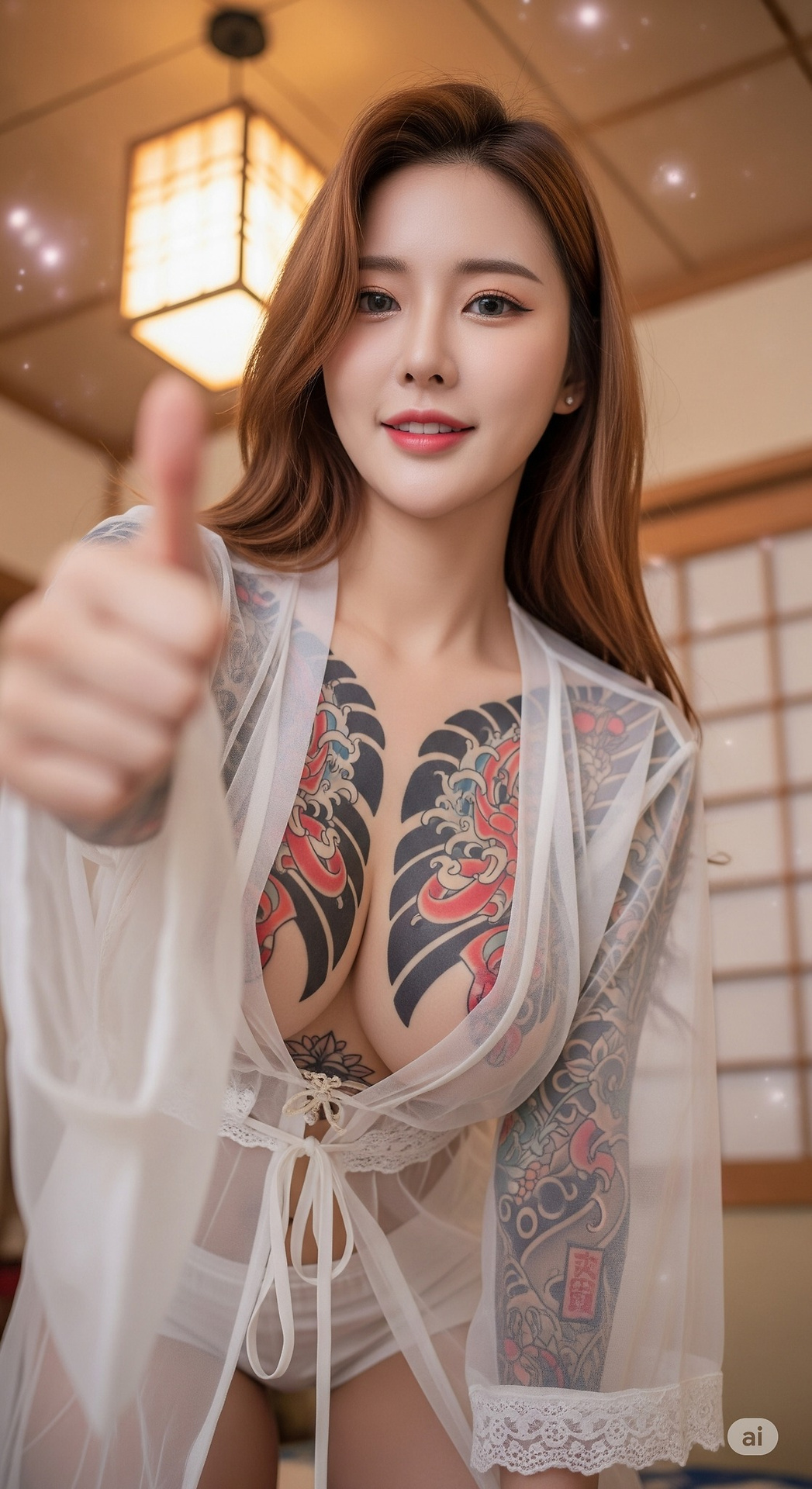 紋身妹子