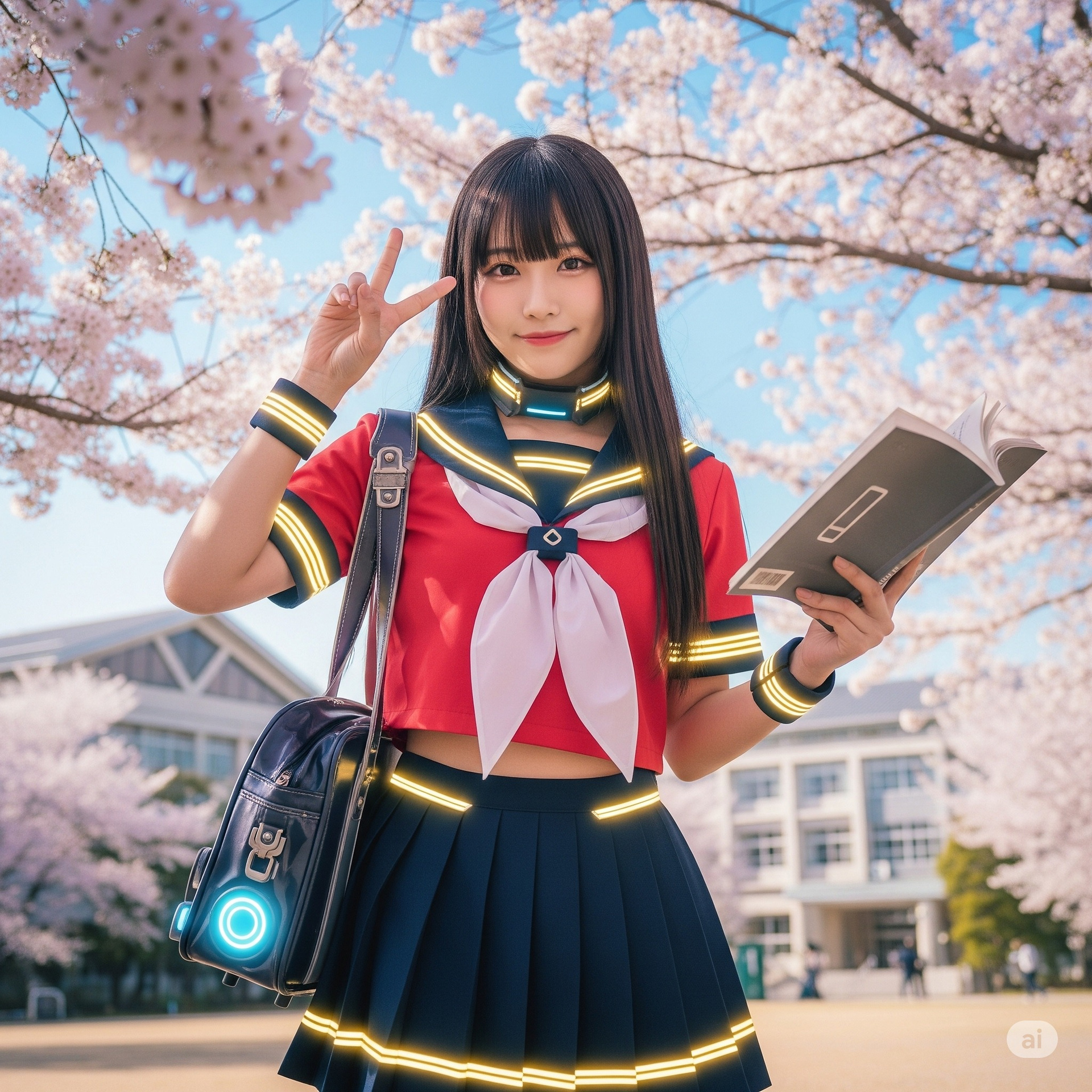 未來風格的制服