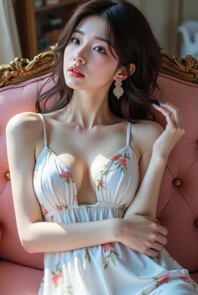 粉色的迷人小姐姐