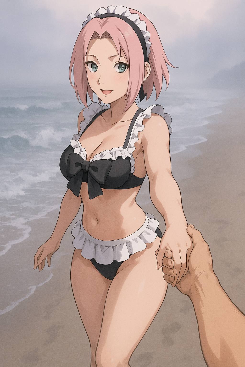 Summer is hot. It's best to go to the beach to cool off.