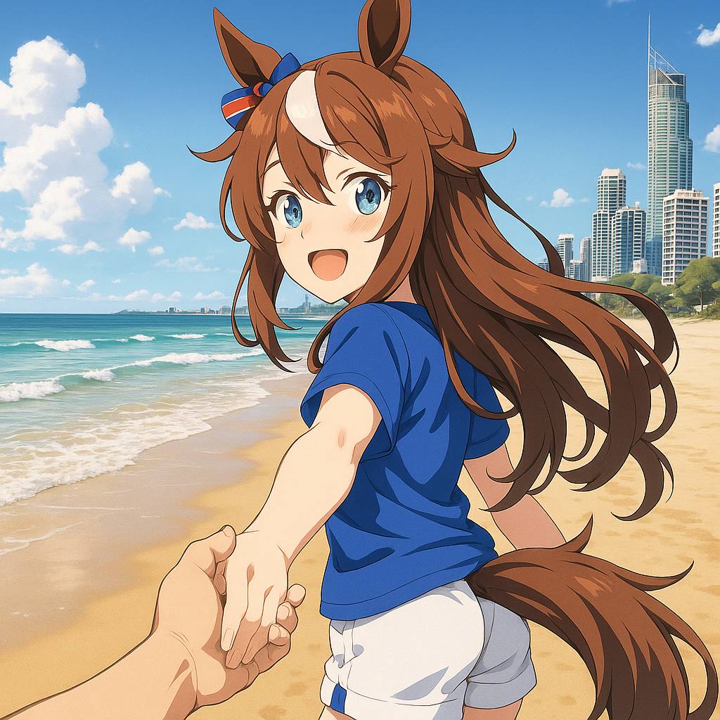 夏日炎炎．最好就是去沙灘消暑