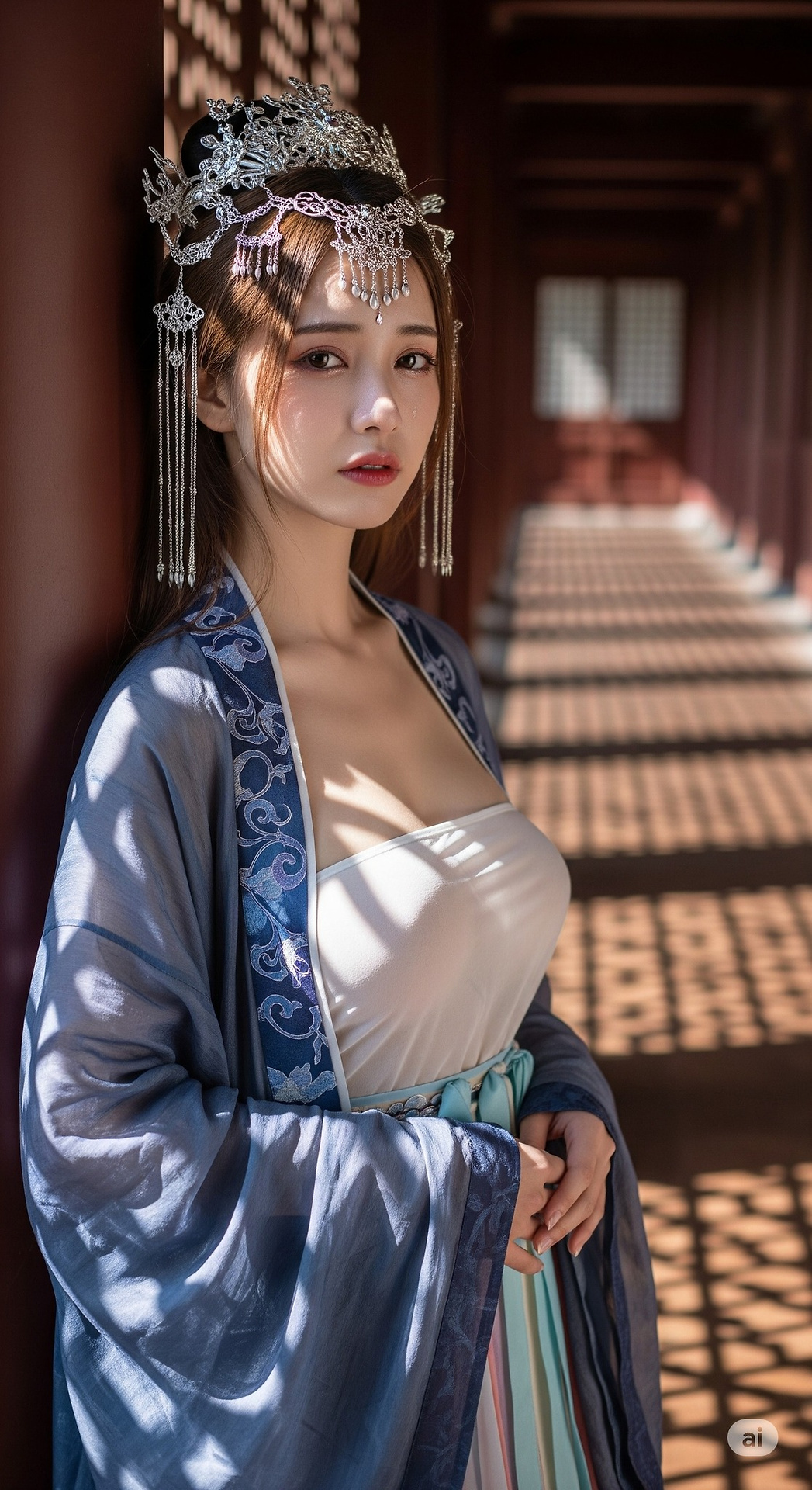 混血古裝妹子