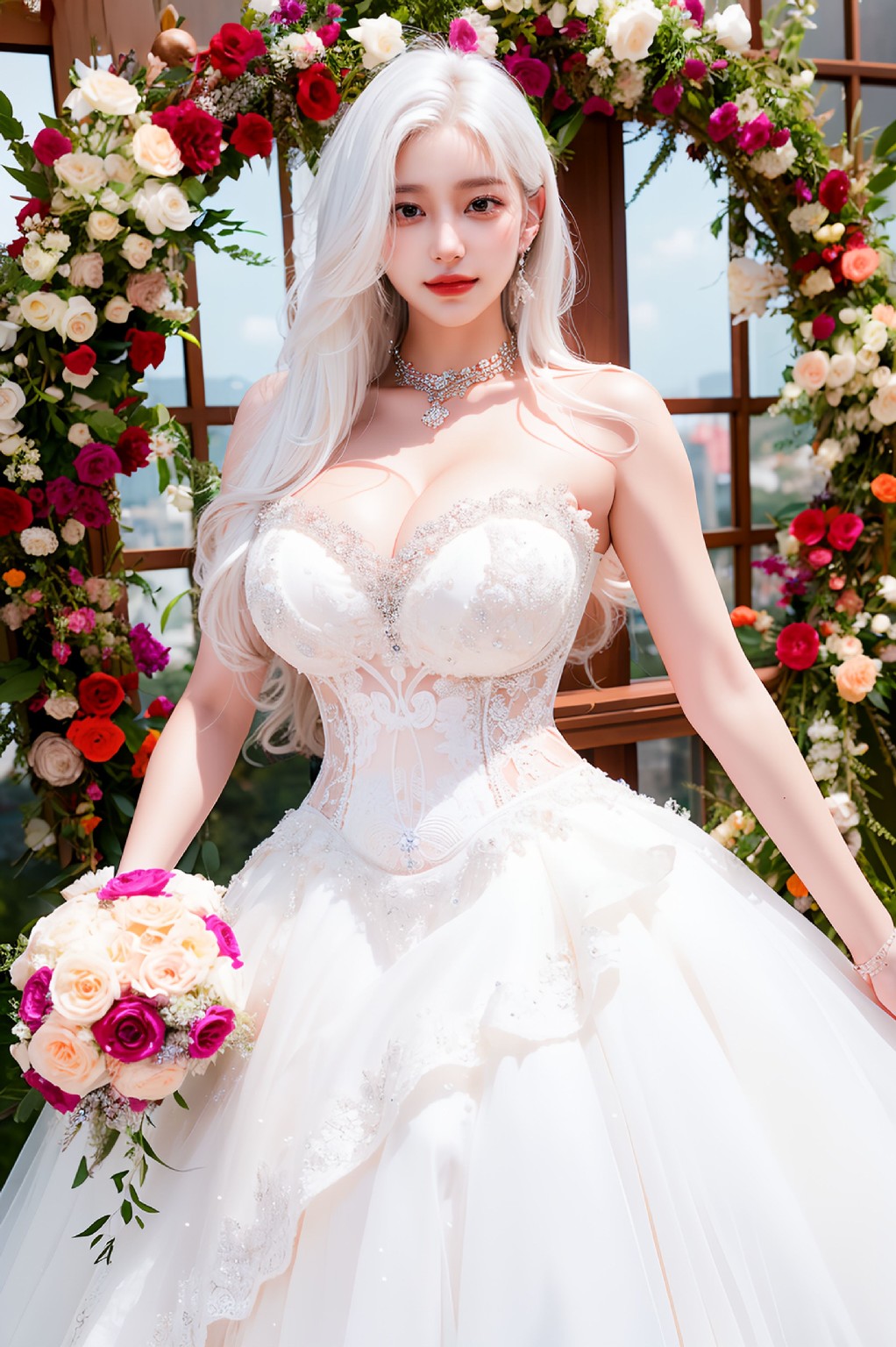 純白新娘