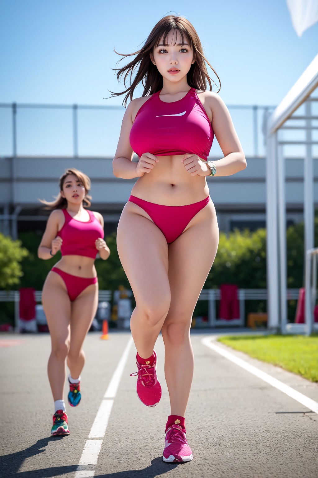 跑道清涼寫真