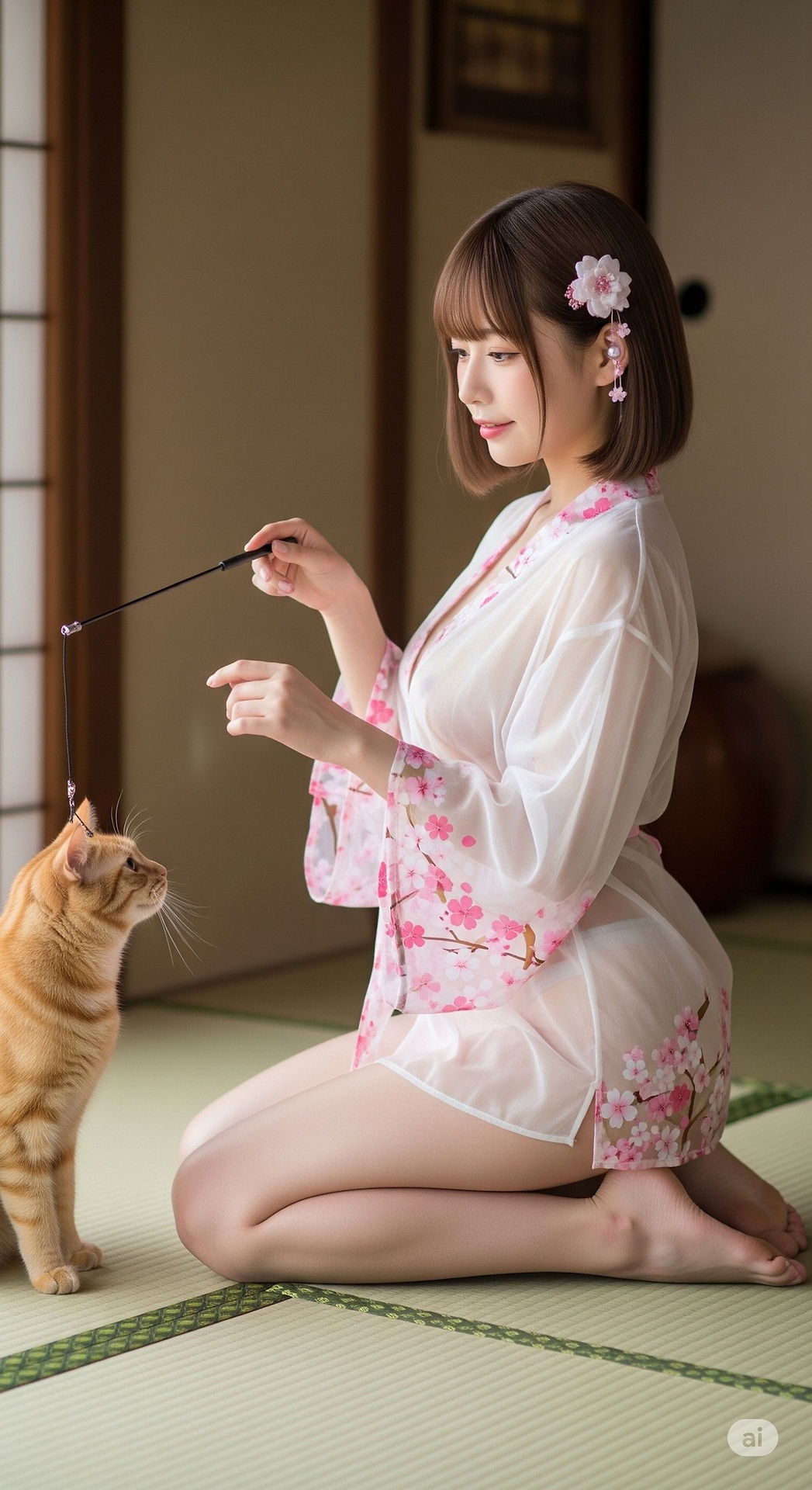 櫻花和服
