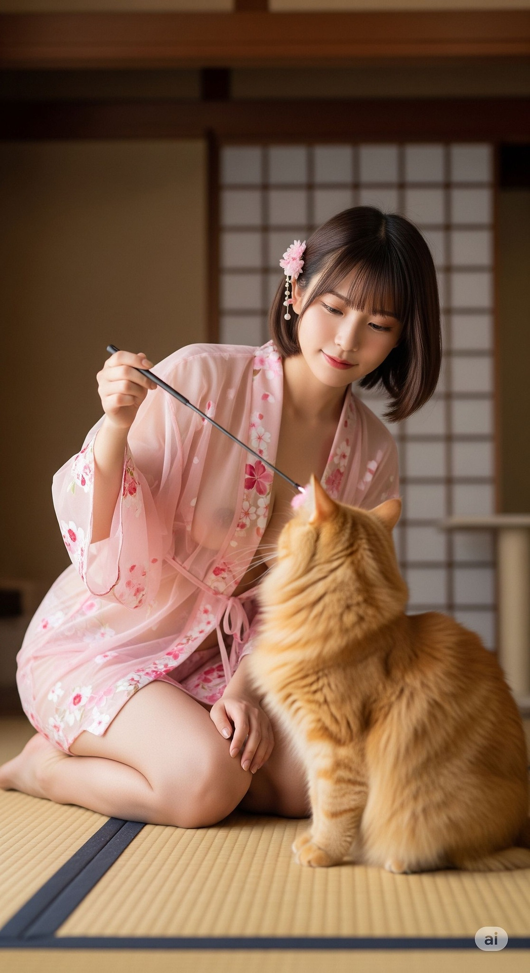 櫻花和服