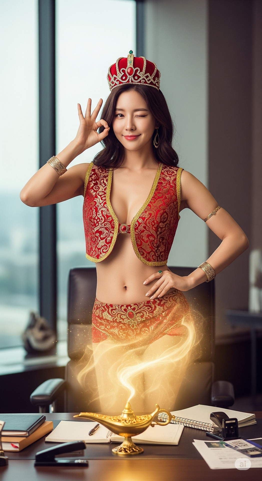 神燈美女精靈