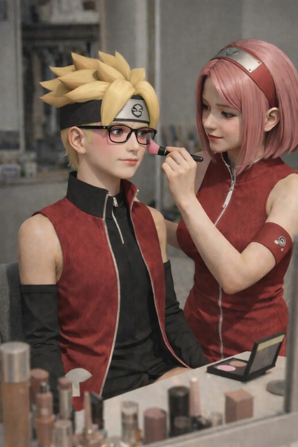 Boruto becoming sarada unfinished 3d comic