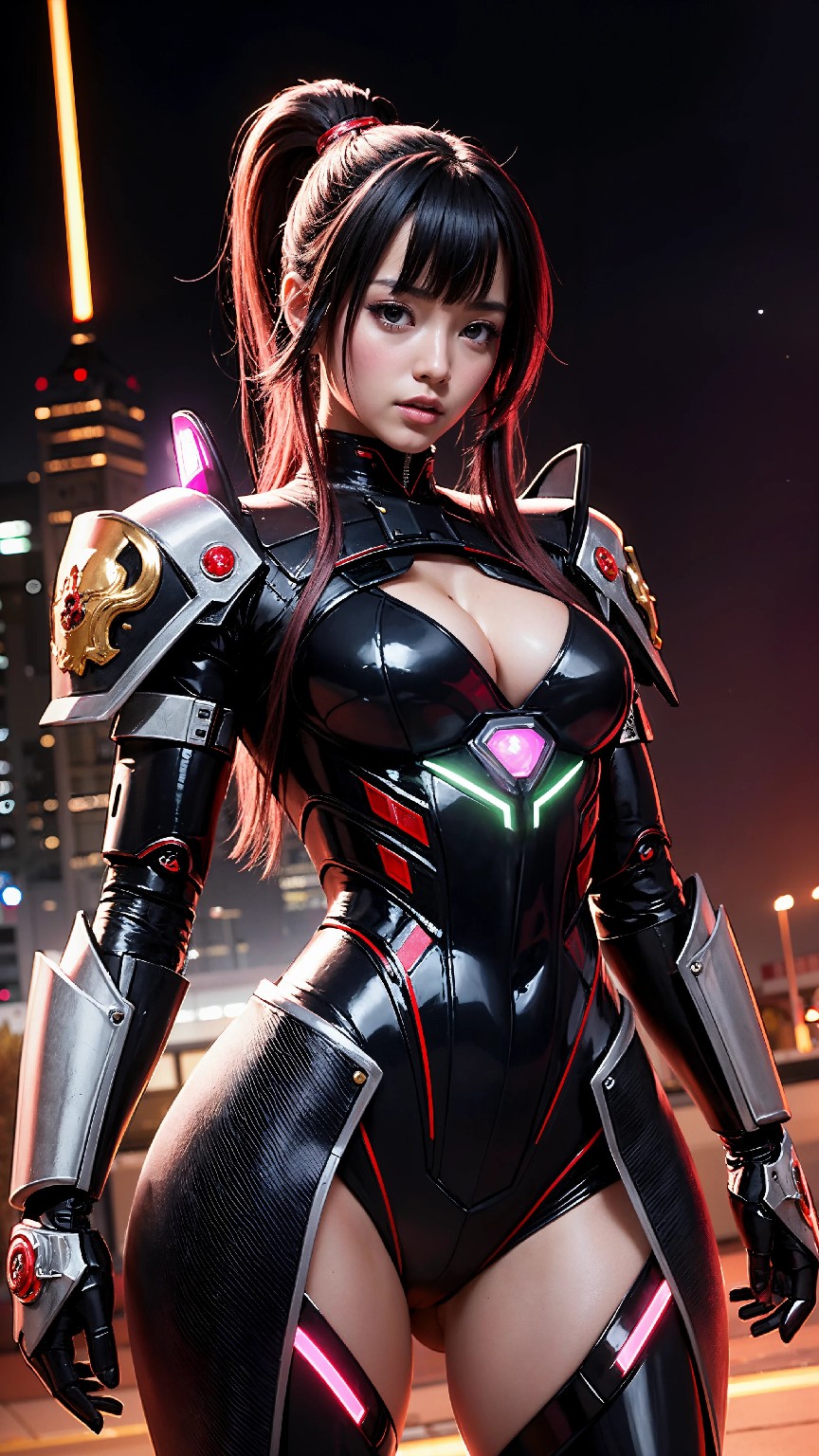 Cyberpunk Ninja Assassin