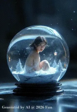 Fantasy # 32 Snowball Naked Woman