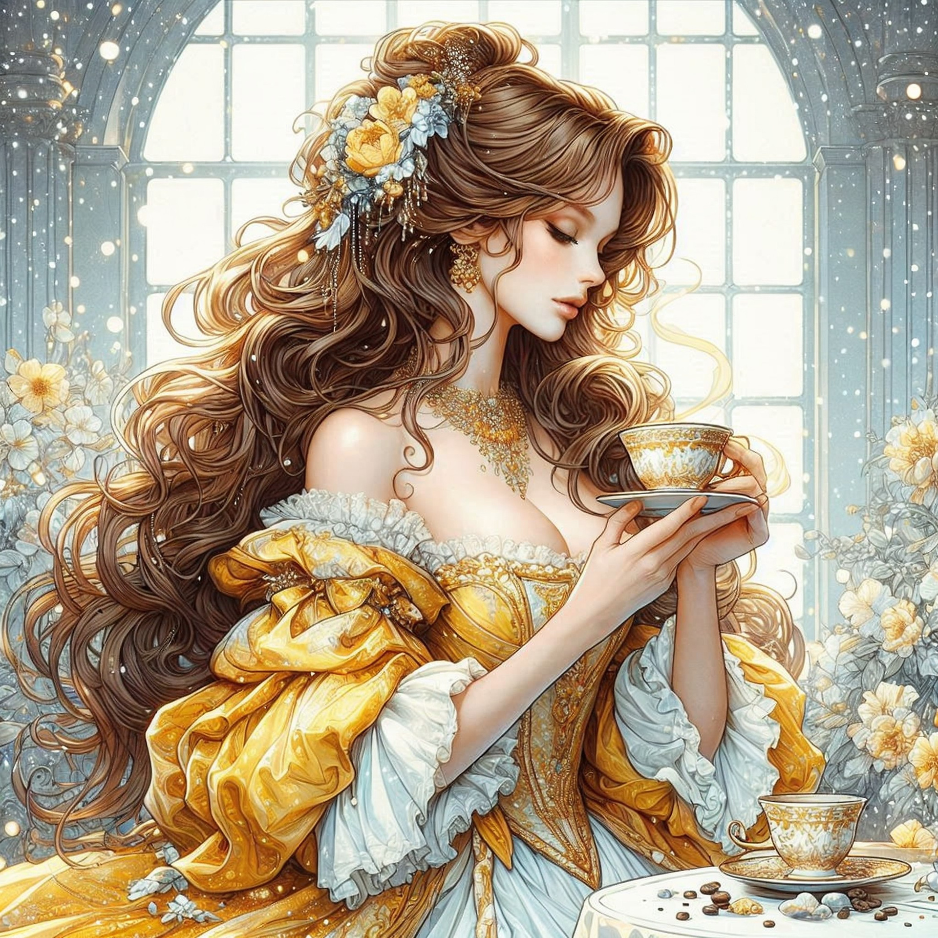 Mucha & Rococo Princess Edition
