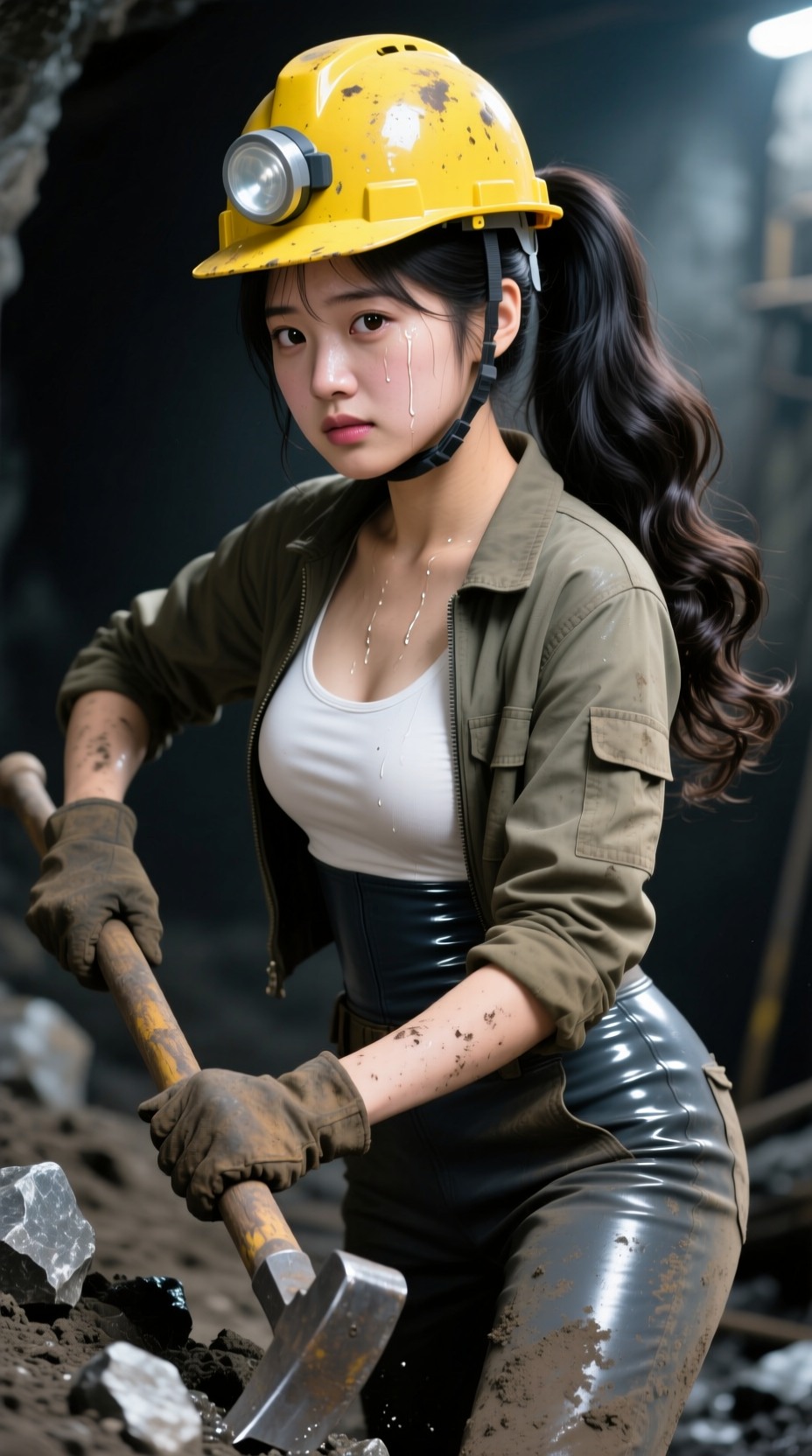 Female Miner