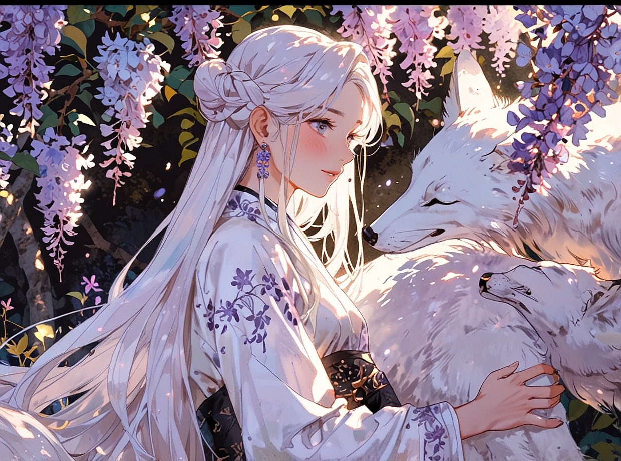 Love. Floral Series - Lilac