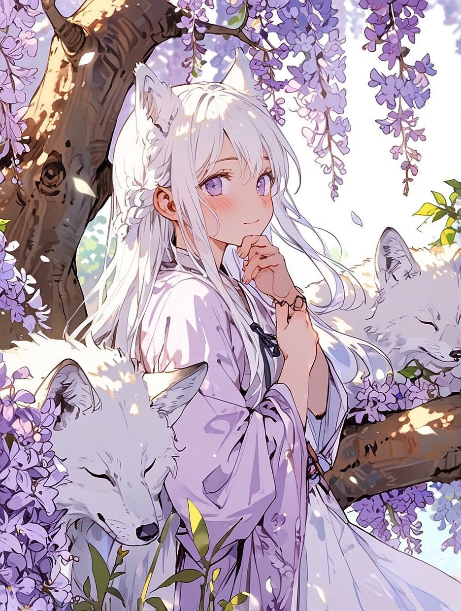 Love. Floral Series - Lilac