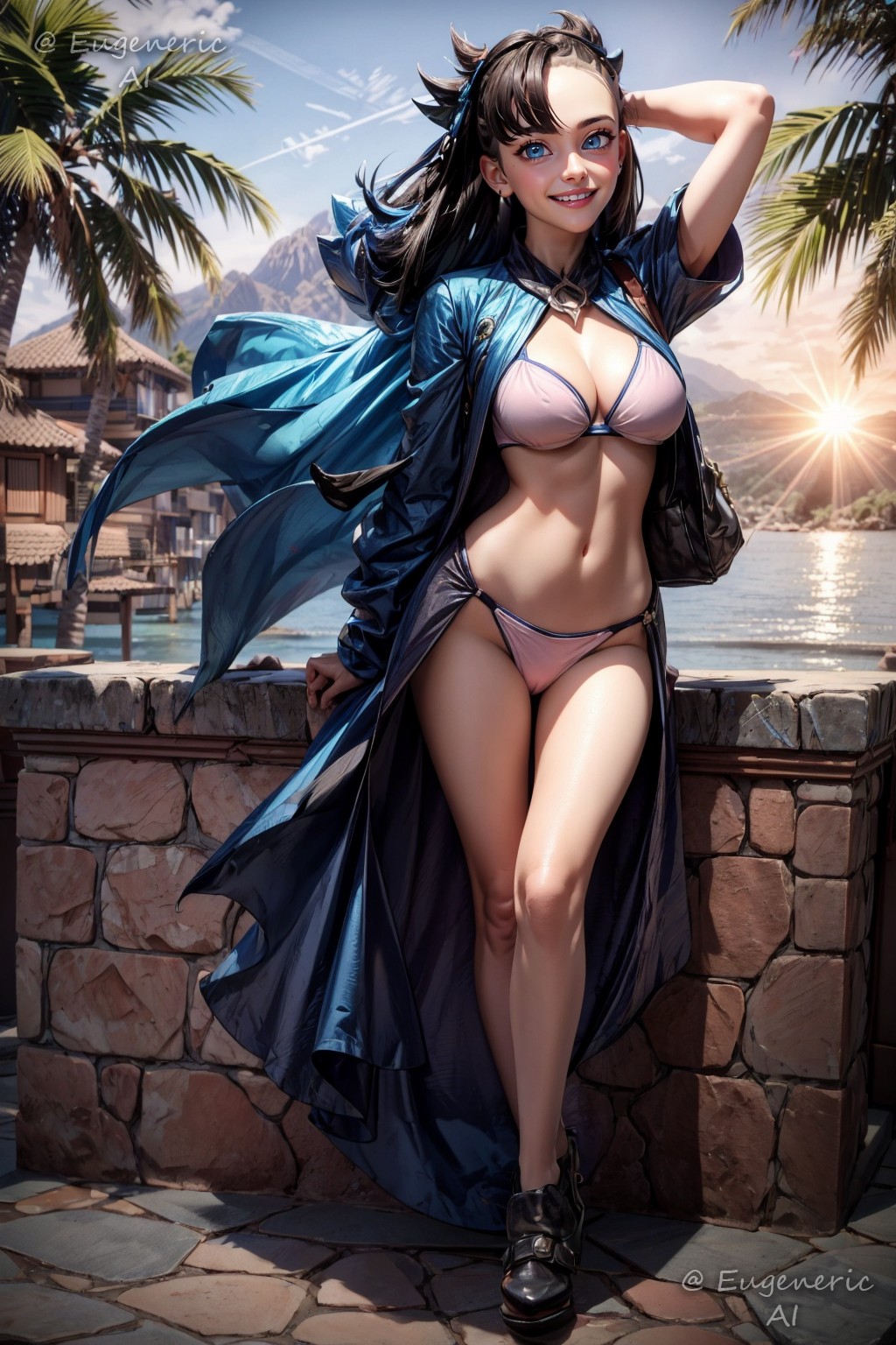 Commission - 18yo Marnie (Pokemon)