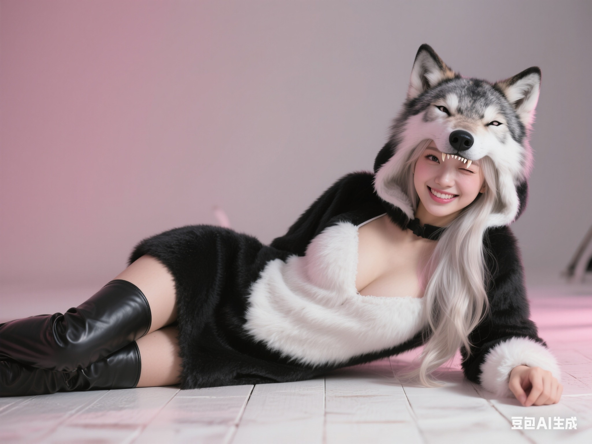 Plush Wolf Clothes