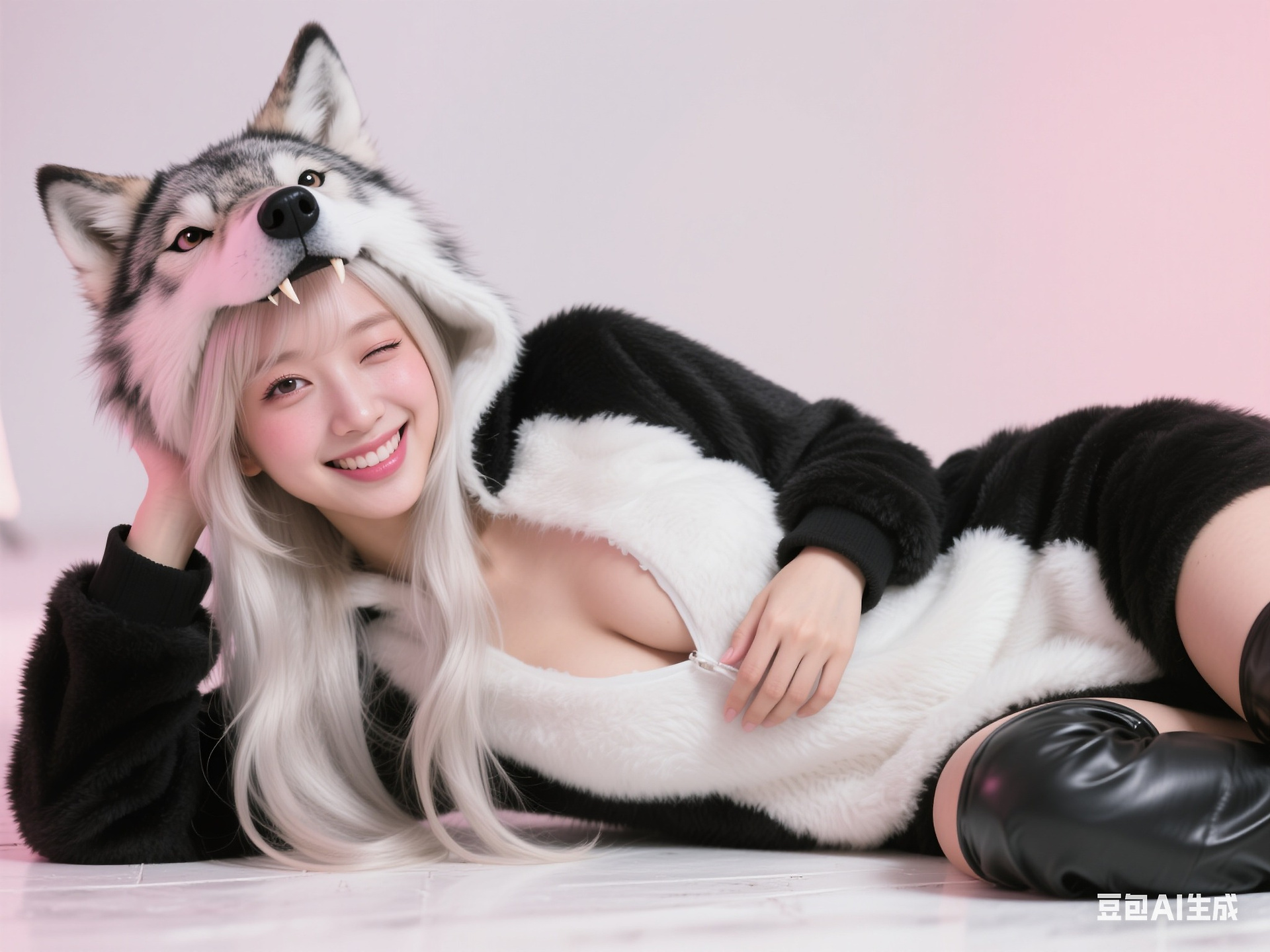 Plush Wolf Clothes