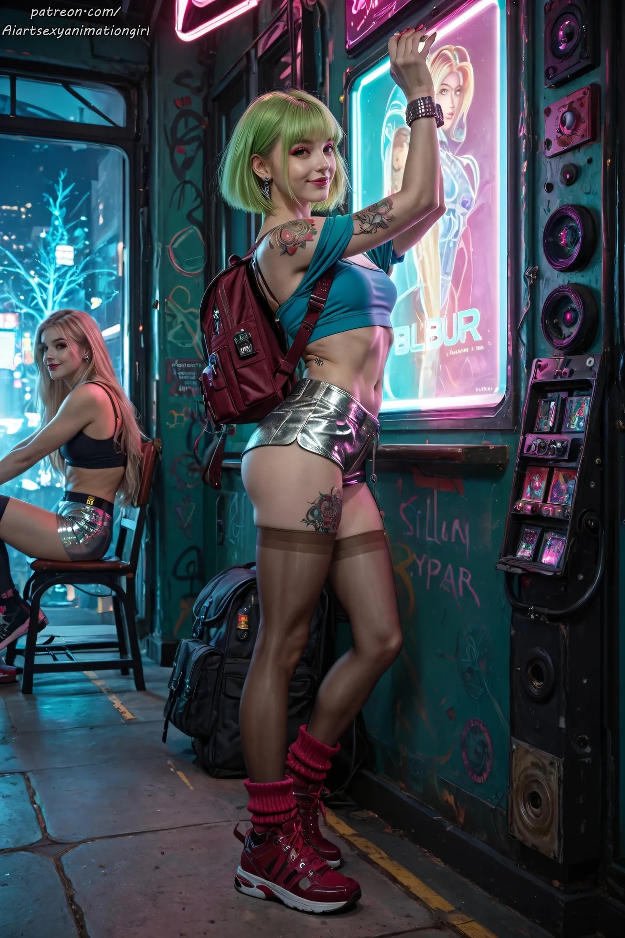 ★Patreon★ AiASAG 4K 🌃Cyberpunk Girls🫦