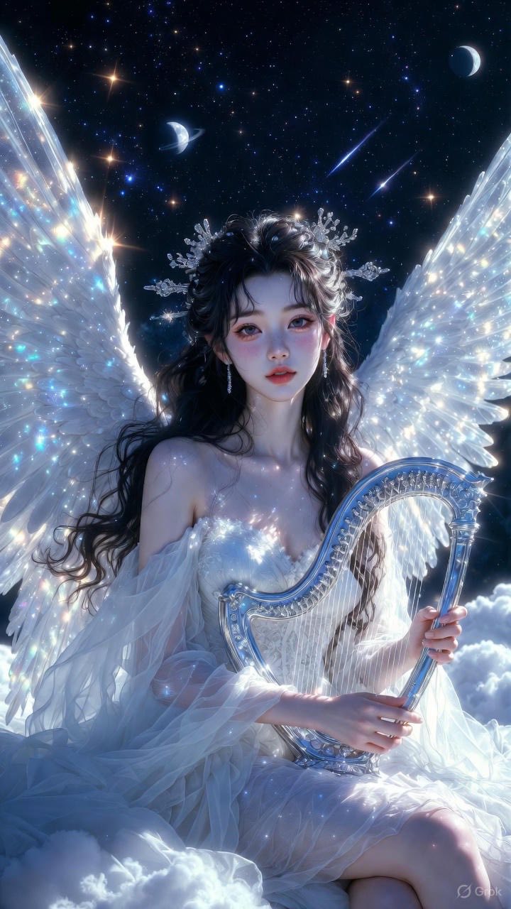I wear moonlight clothes