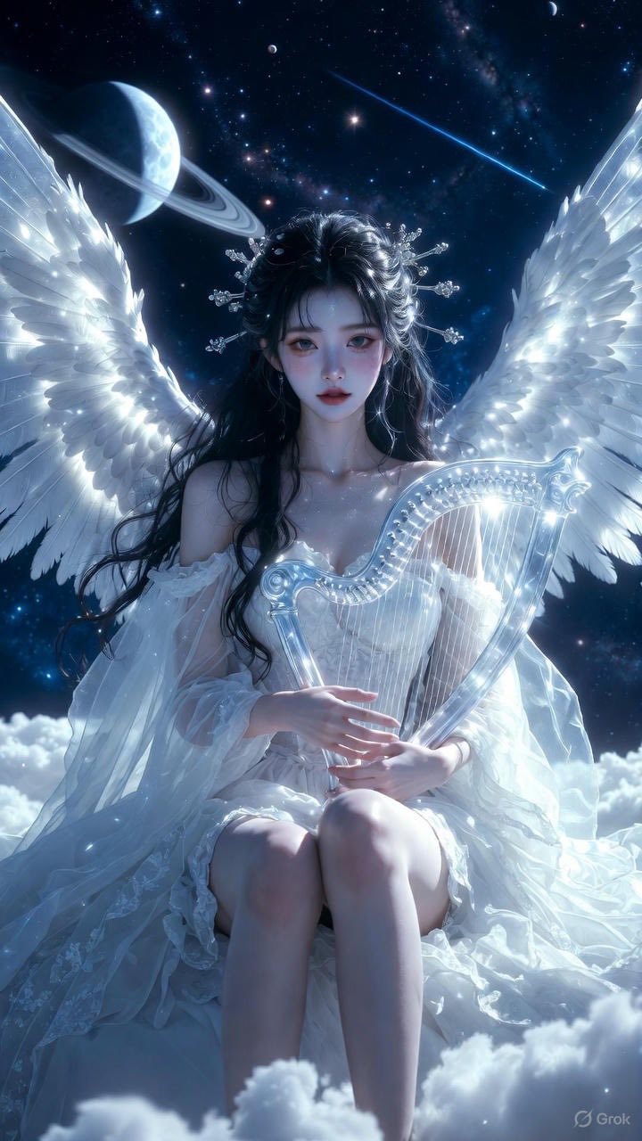 I wear moonlight clothes