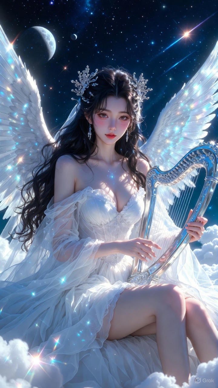 I wear moonlight clothes