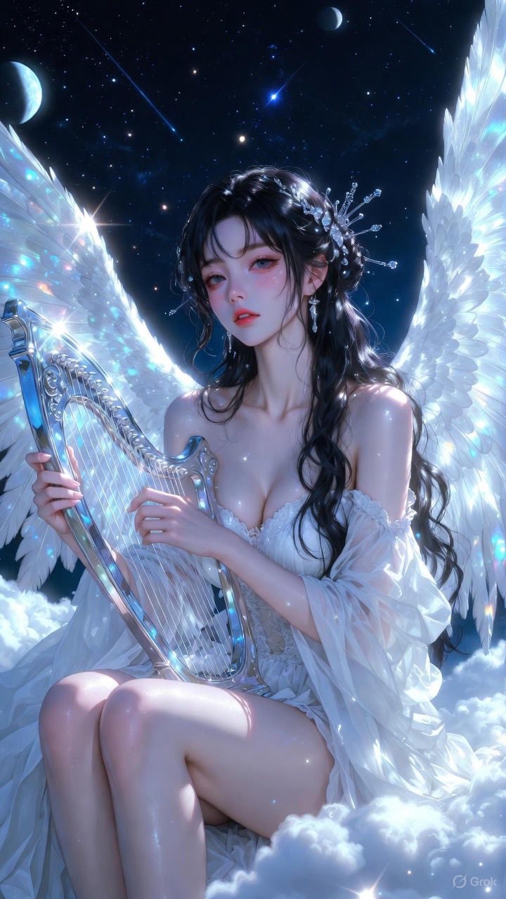 I wear moonlight clothes