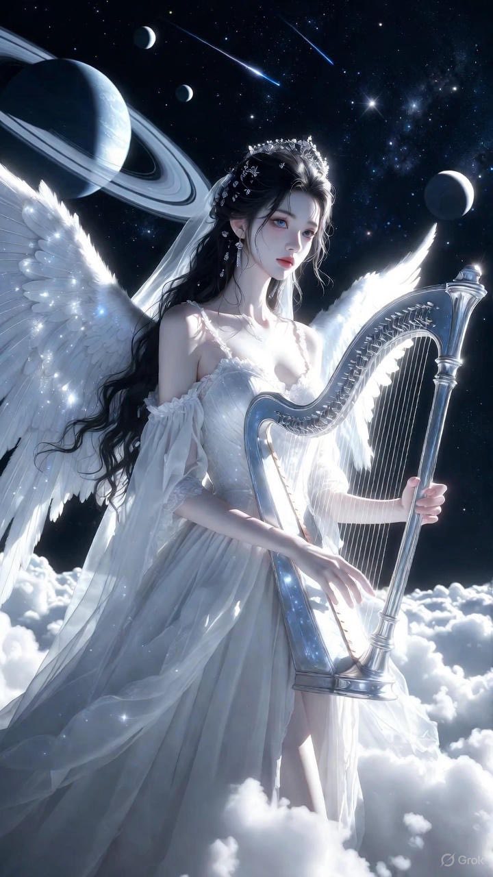 I wear moonlight clothes