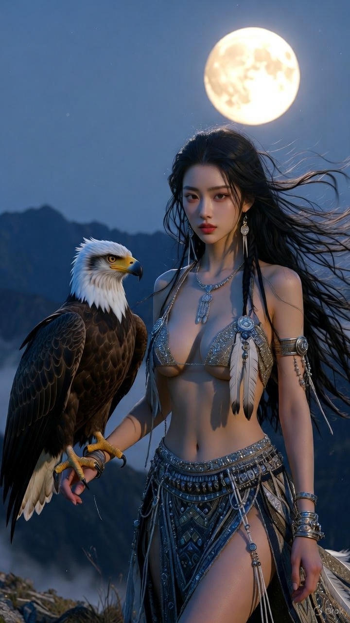 Fantasy Aboriginal Woman