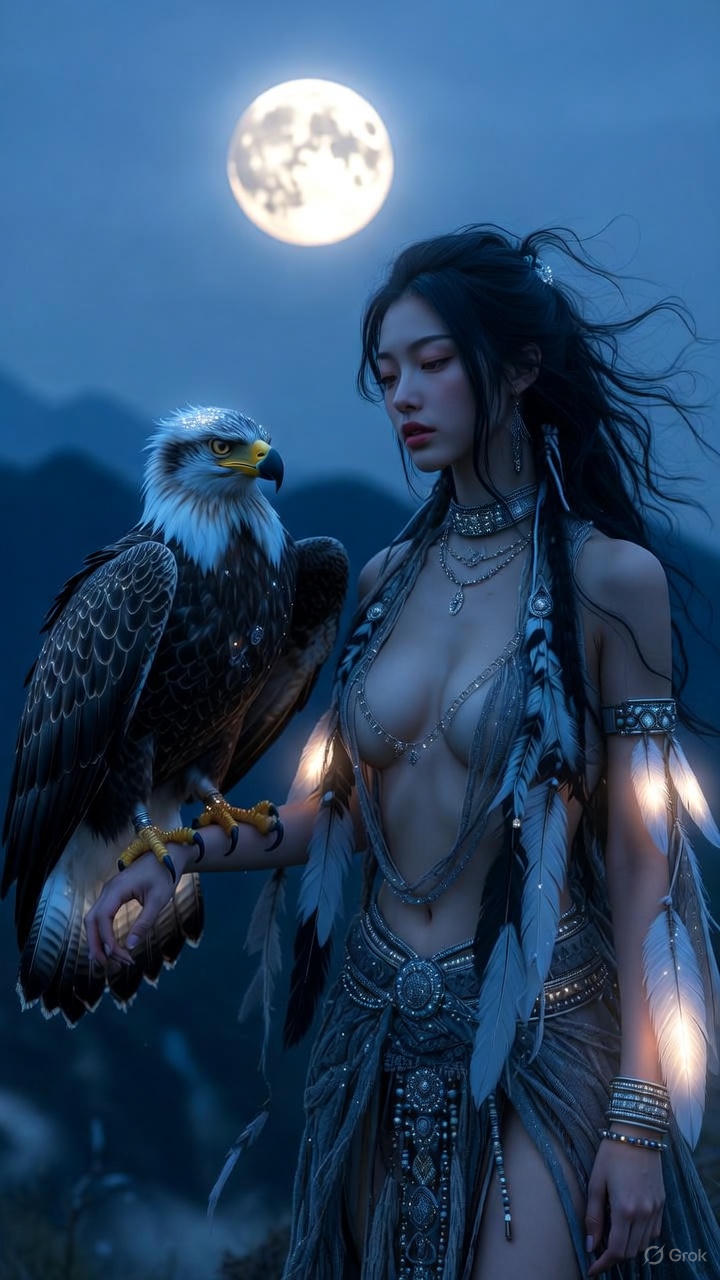 Fantasy Aboriginal Woman