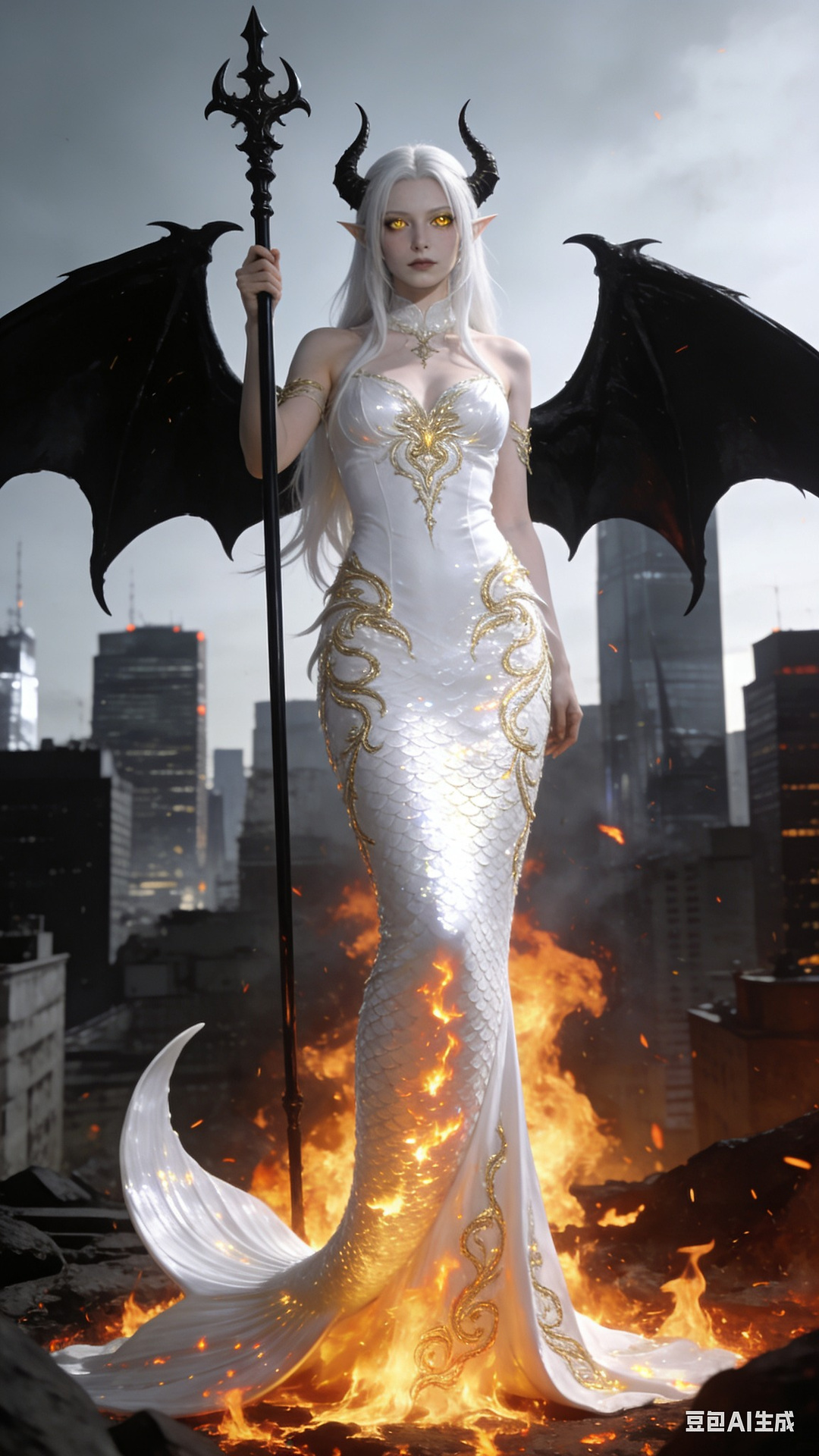 Burning City of the Future