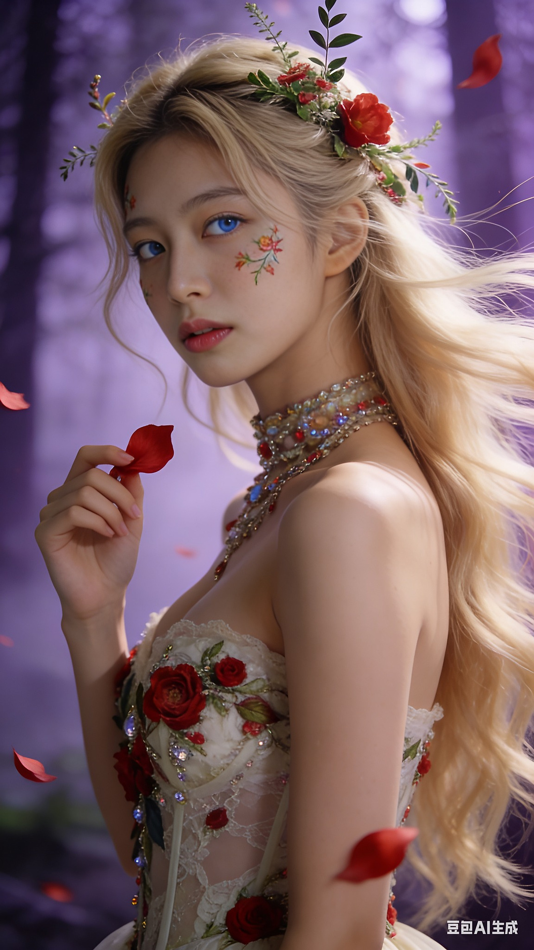 Floral Makeup