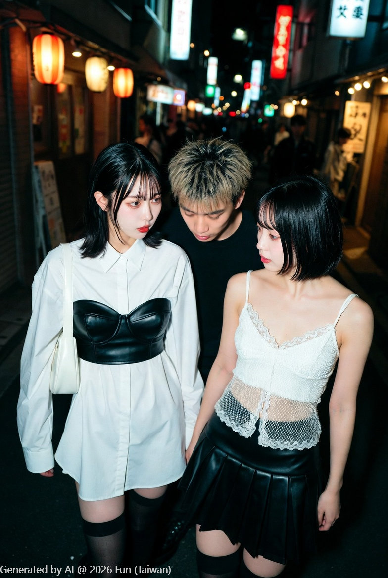 Taiwanese Milk Troupe # 11 meets two Taiwanese girls at a bar