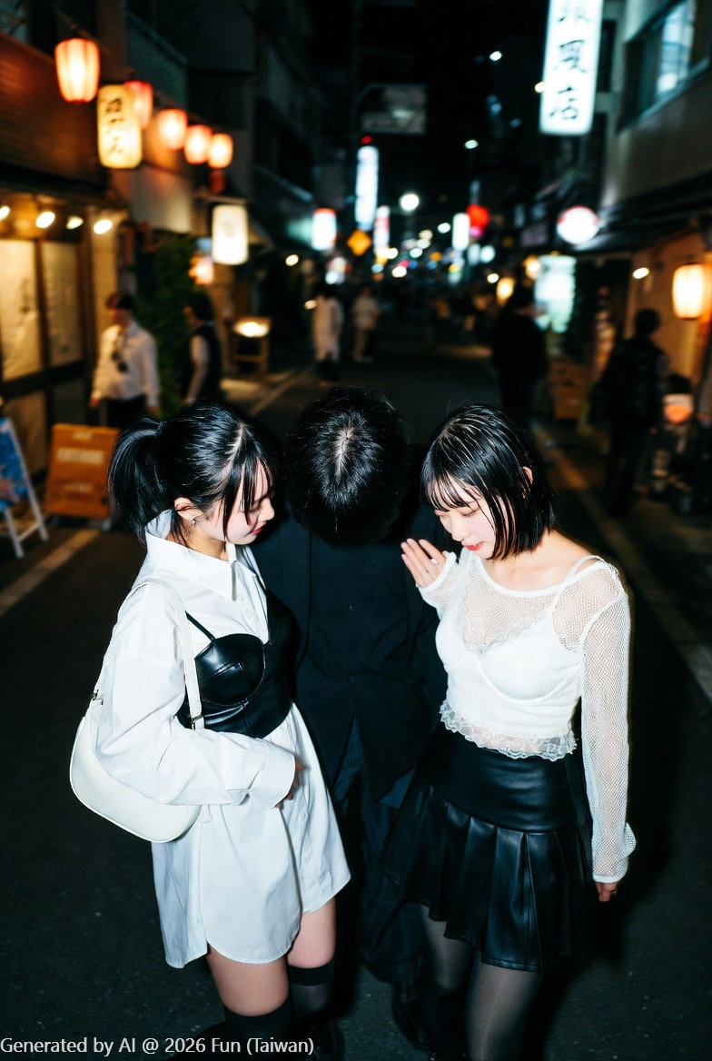 Taiwanese Milk Troupe # 11 meets two Taiwanese girls at a bar