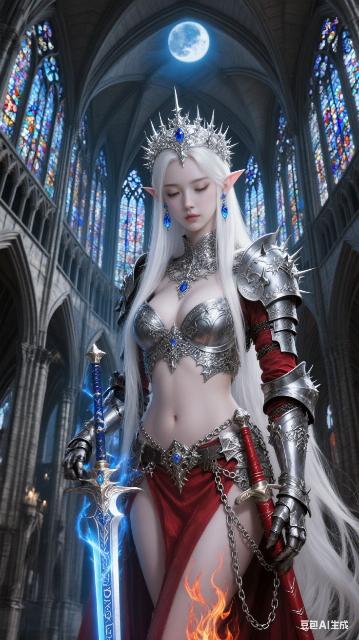 White Hair Fairy Queen