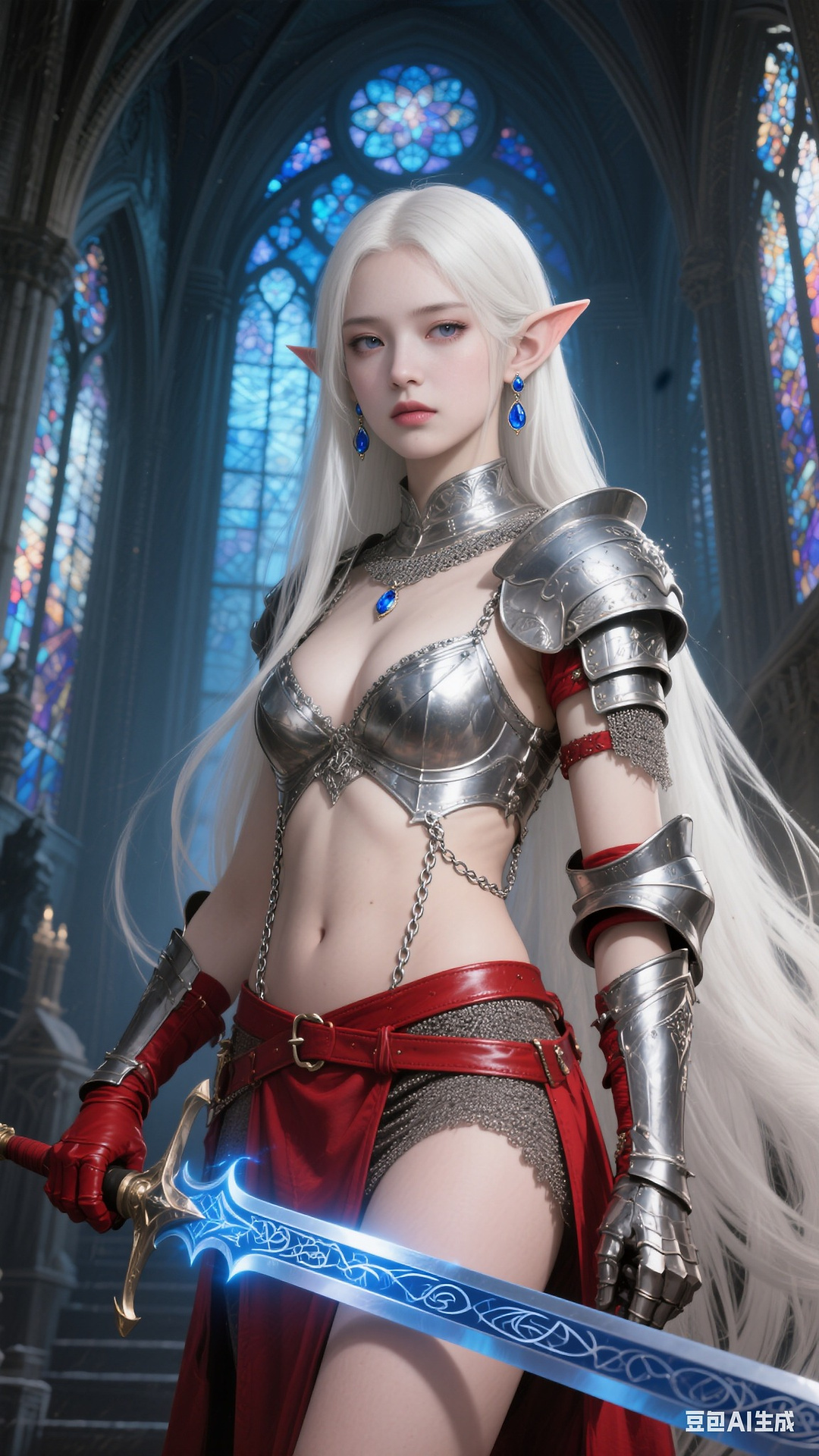 White Hair Fairy Queen