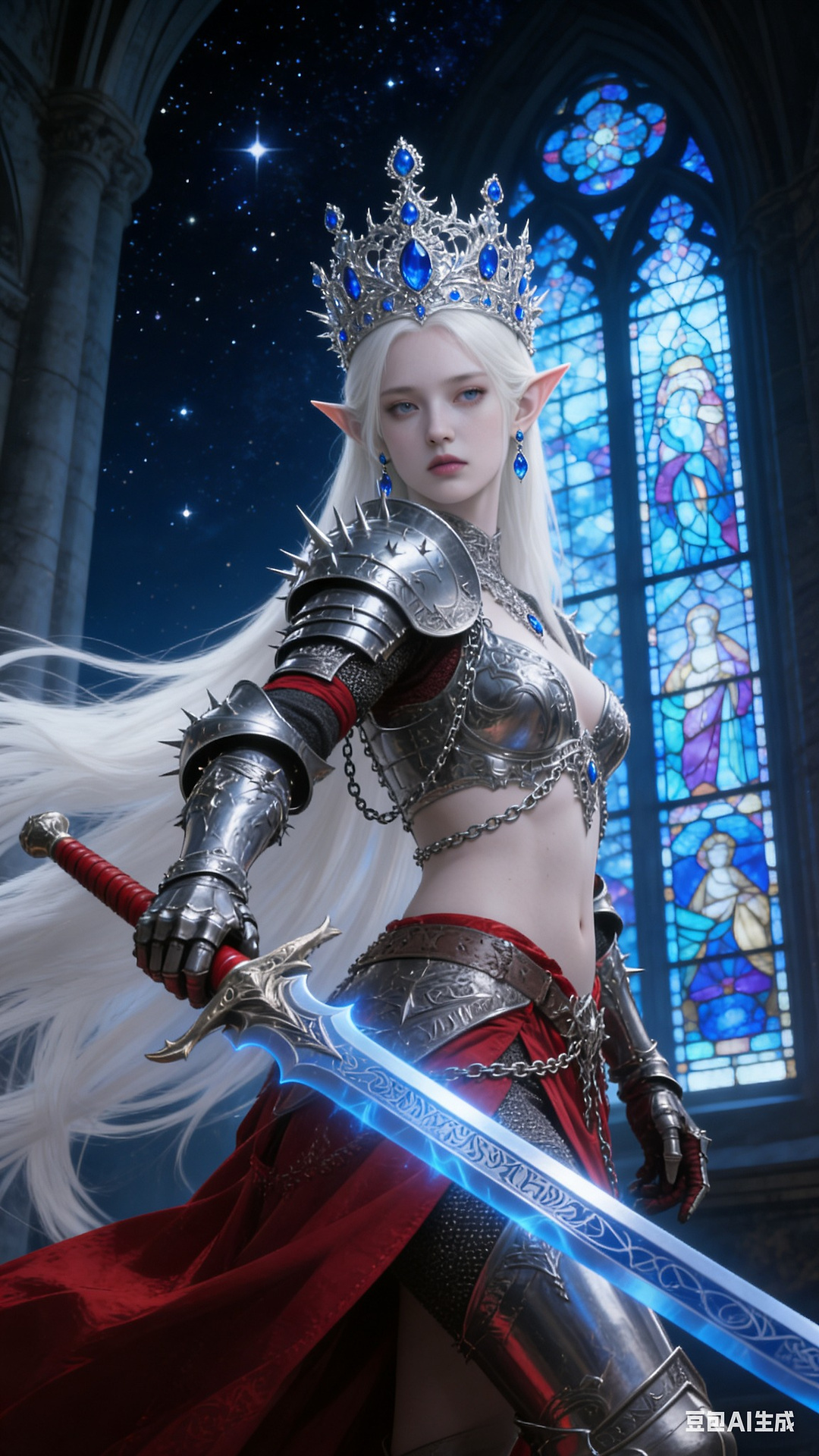 White Hair Fairy Queen