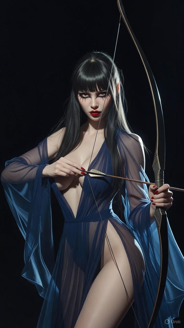 Deep Indigo Monk Robe