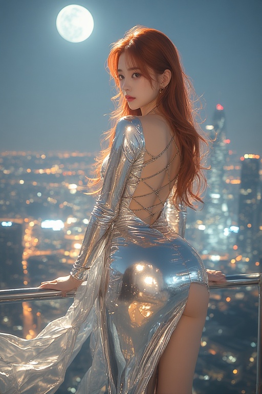 Blending into the nightscape