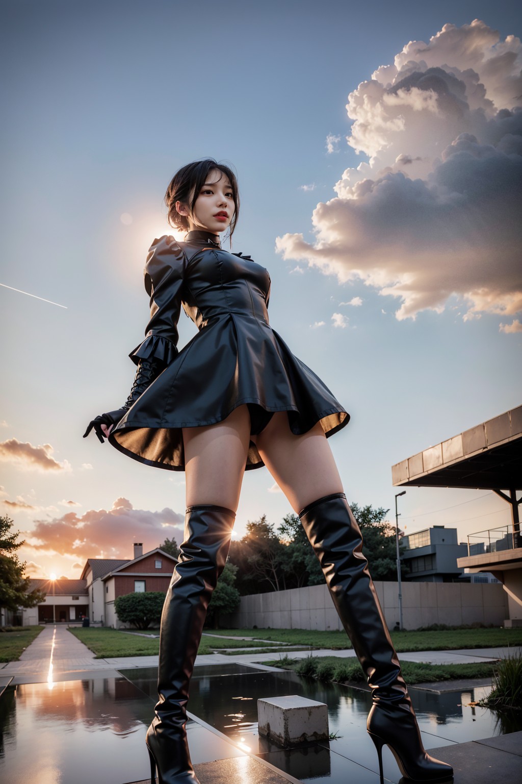 Xhosa. Neil: Mechanical Age 2B Cosplay. SFW