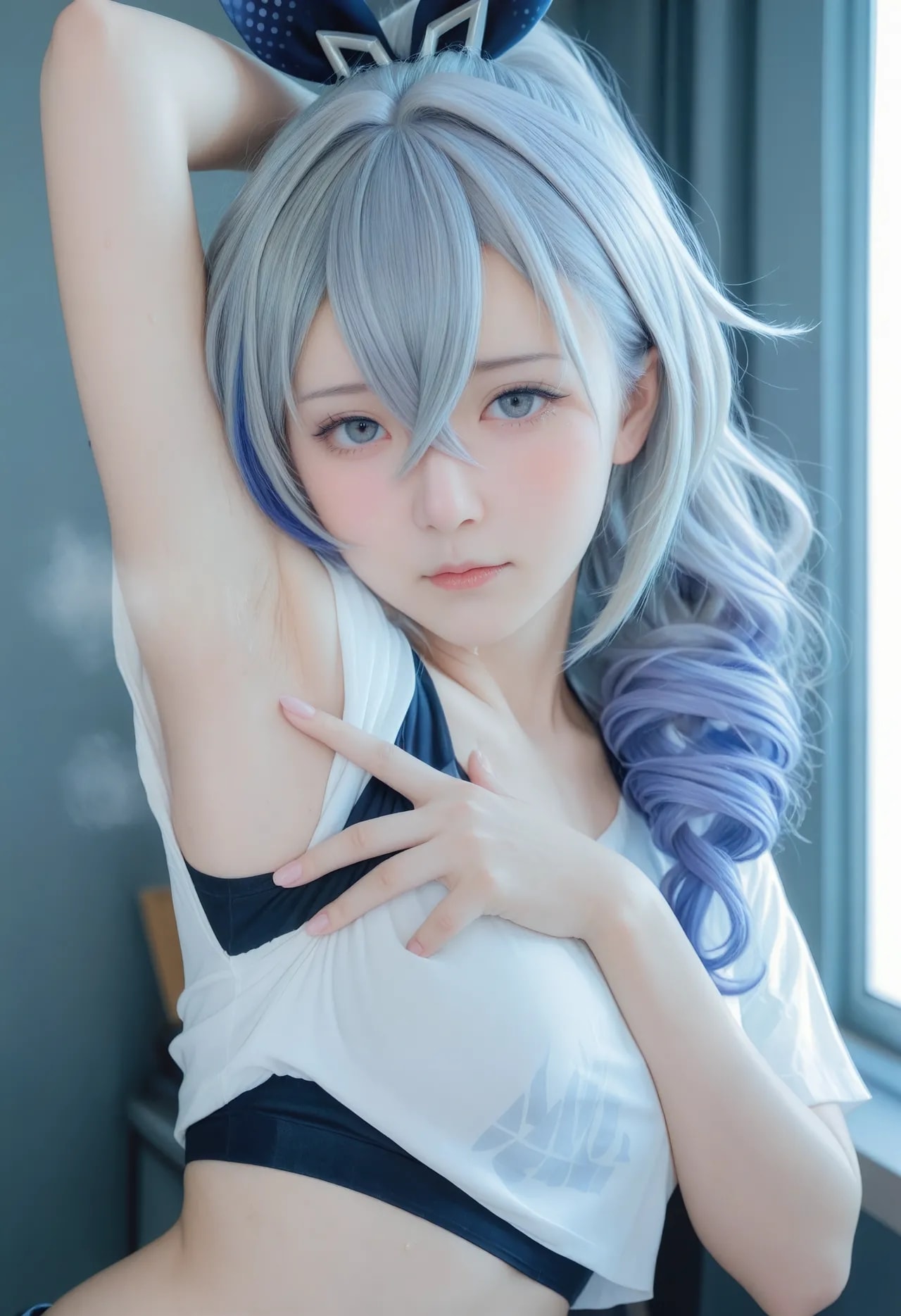 Silver wolf cosplay
