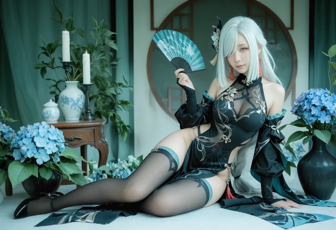 Shenhe Cosplay
