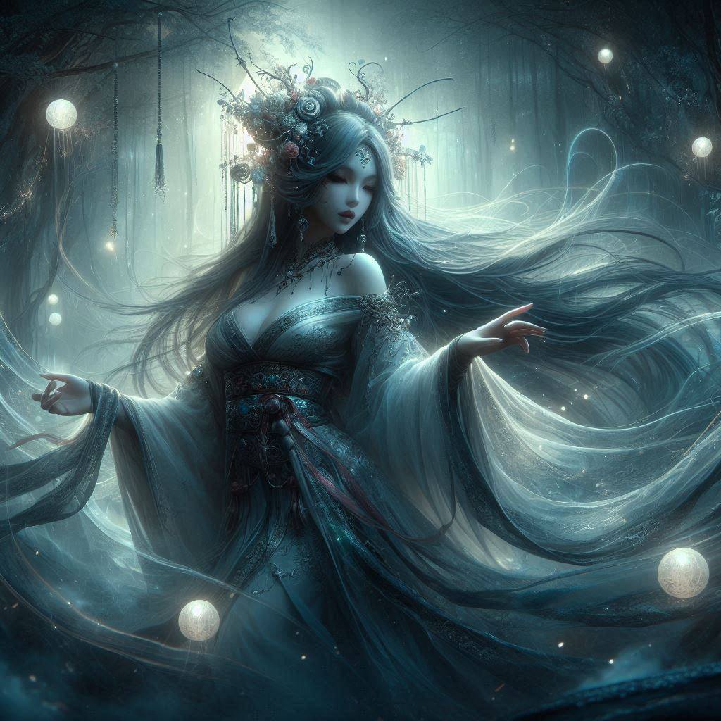 Fantasy x Beautiful Witch x Darkness