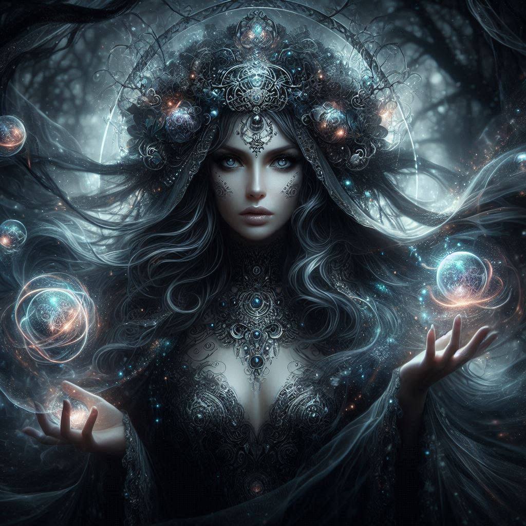 Fantasy x Beautiful Witch x Darkness
