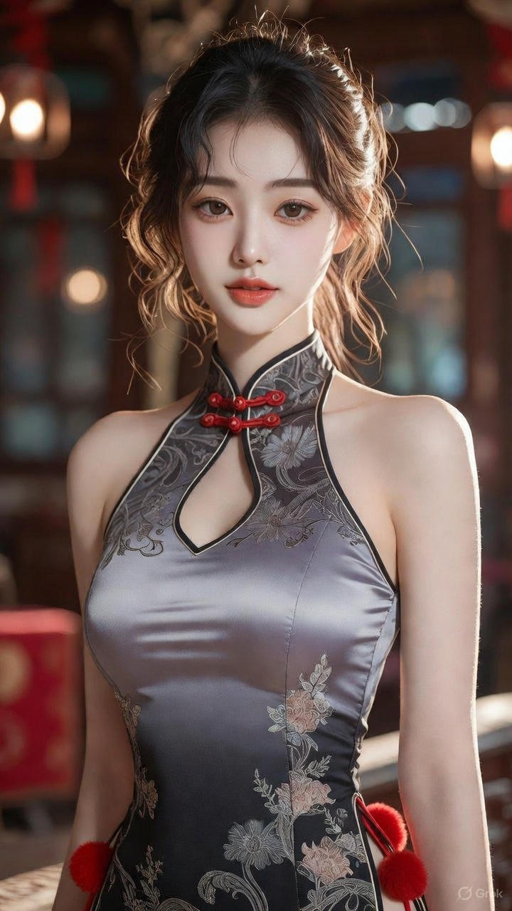 New Chinese style improved cheongsam